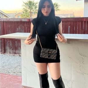 Zara Black Mini Dress